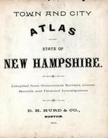 New Hampshire State Atlas 1892 Uncolored 